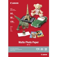 Canon Matte Photo Paper MP-101 7981A005 Fotopapier DIN A4 170 g/m² 50 Blatt Matt Canon Matte Photo Paper MP-101 7981A005 Fotopapier DIN A4 170 g/m² 50 Blatt Matt