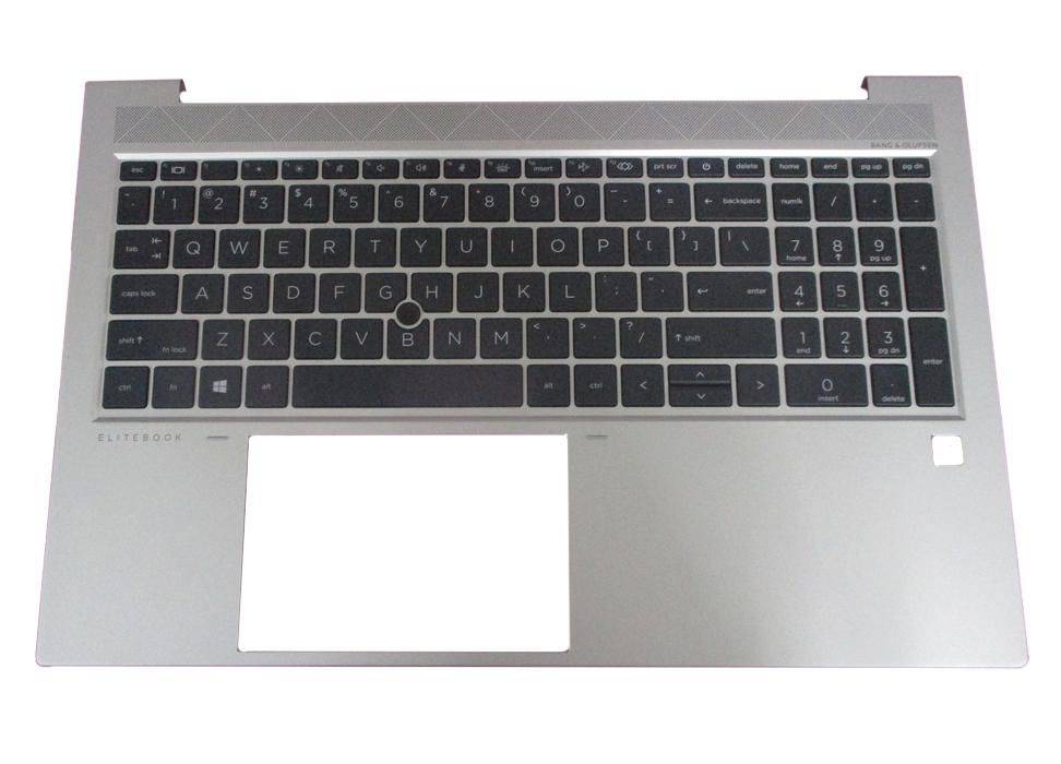HP M21677-051, Cover + keyboard, Französisch, Tastatur mit Hintergrundbeleuchtung, HP, Elitebook 855 G7