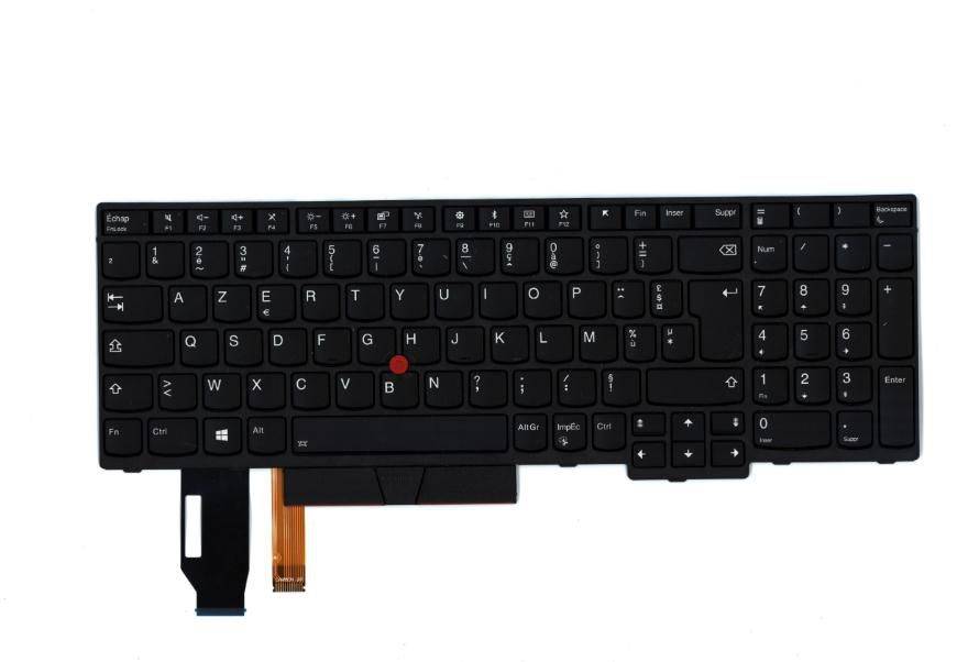 Lenovo Ersatztastatur Notebook - mit Trackpoint, UltraNav - TL: Französisch, AZERTY