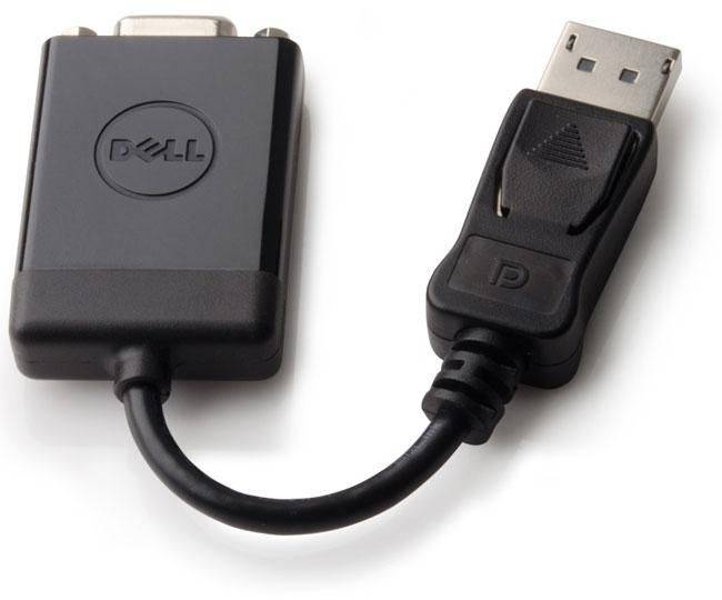 Dell Display Port to VGA Adapter 492-11715, DisplayPort, VGA, Male, Male, 1.1a, 1920 x 1200 pixels