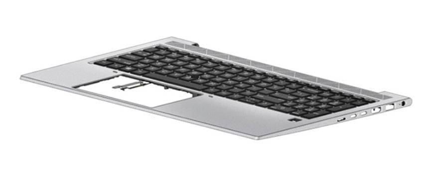 HP M07491-B31 - Gehäuse-Unterteil+Tastatur - Holländisch - Tastatur mit Hintergrundbeleuchtung - HP - EliteBook 850 G7
