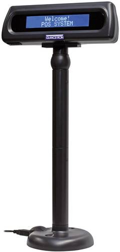 Glancetron 8035 Kunden-Display USB Schwarz