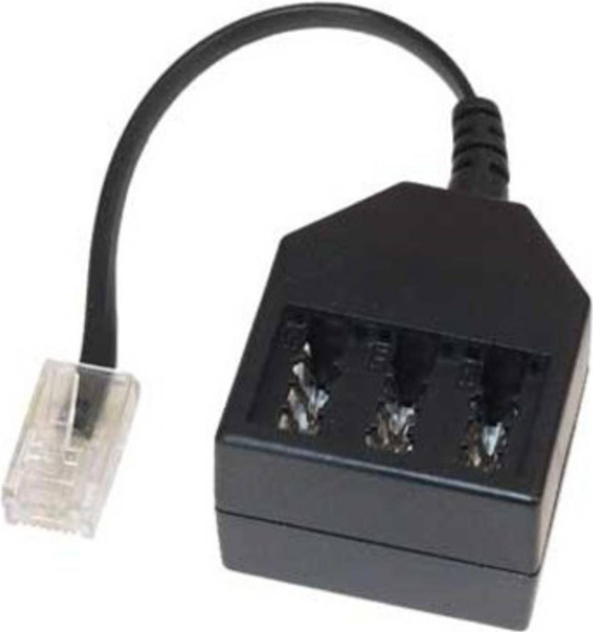 maximum connectivity Telefon ISDN Adapter-Western-Stecker 6/4 auf TAE - Adapter