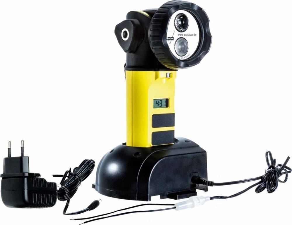 AccuLux 458691 HL35EX HIGH PO-Set m.Ladest.12/24V+230VAccuLux HL 35 EX HIGH