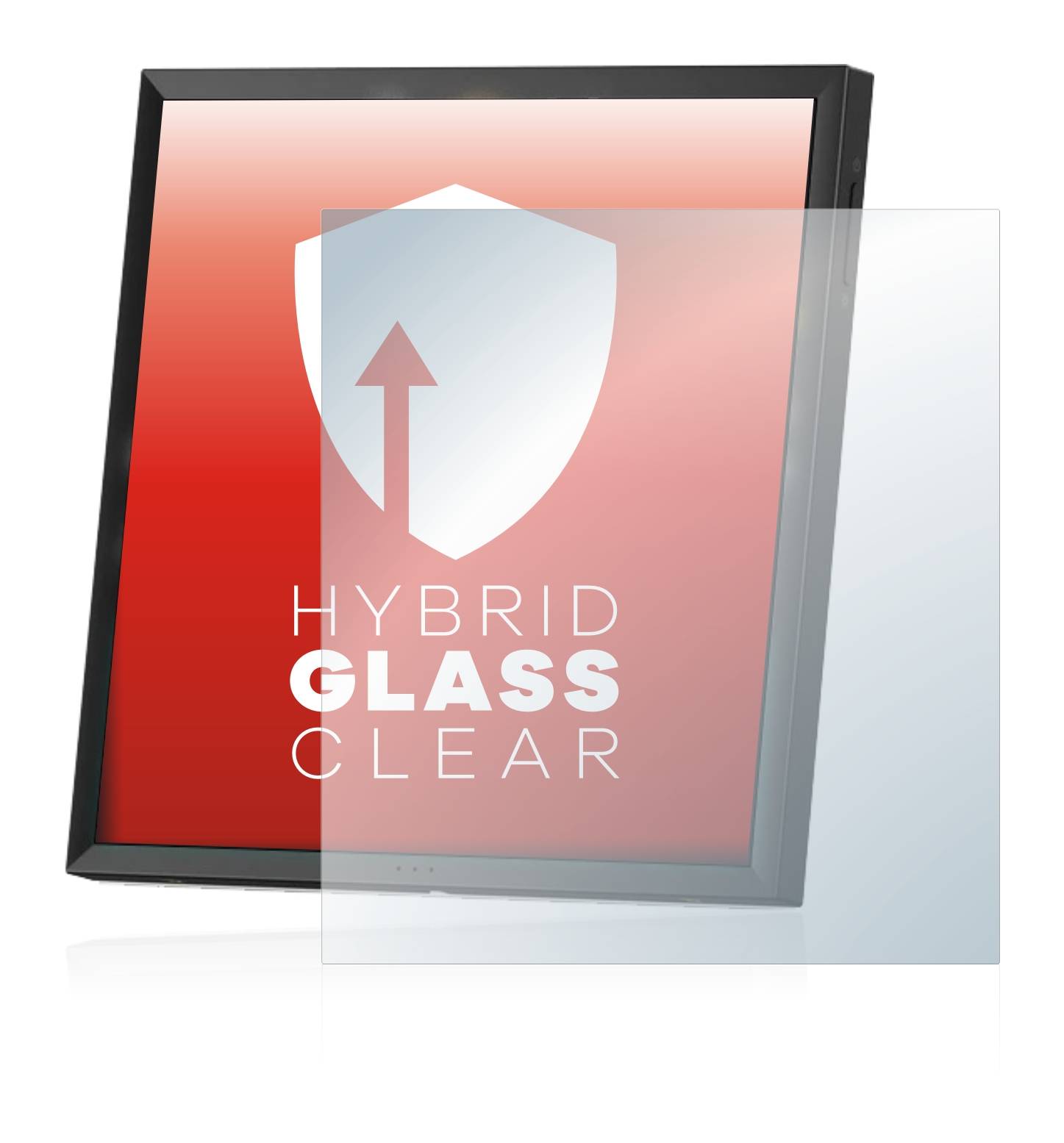 upscreen Hybrid Glass Clear Premium Schutzglas Folie für Divoom