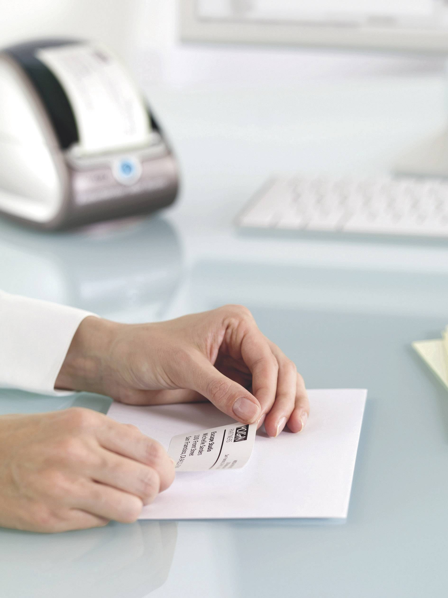 DYMO LabelWriter 4XL Etiketten-Drucker Thermodirekt 300 x 300 dpi Etikettenbreite (max.): 104 mm USB