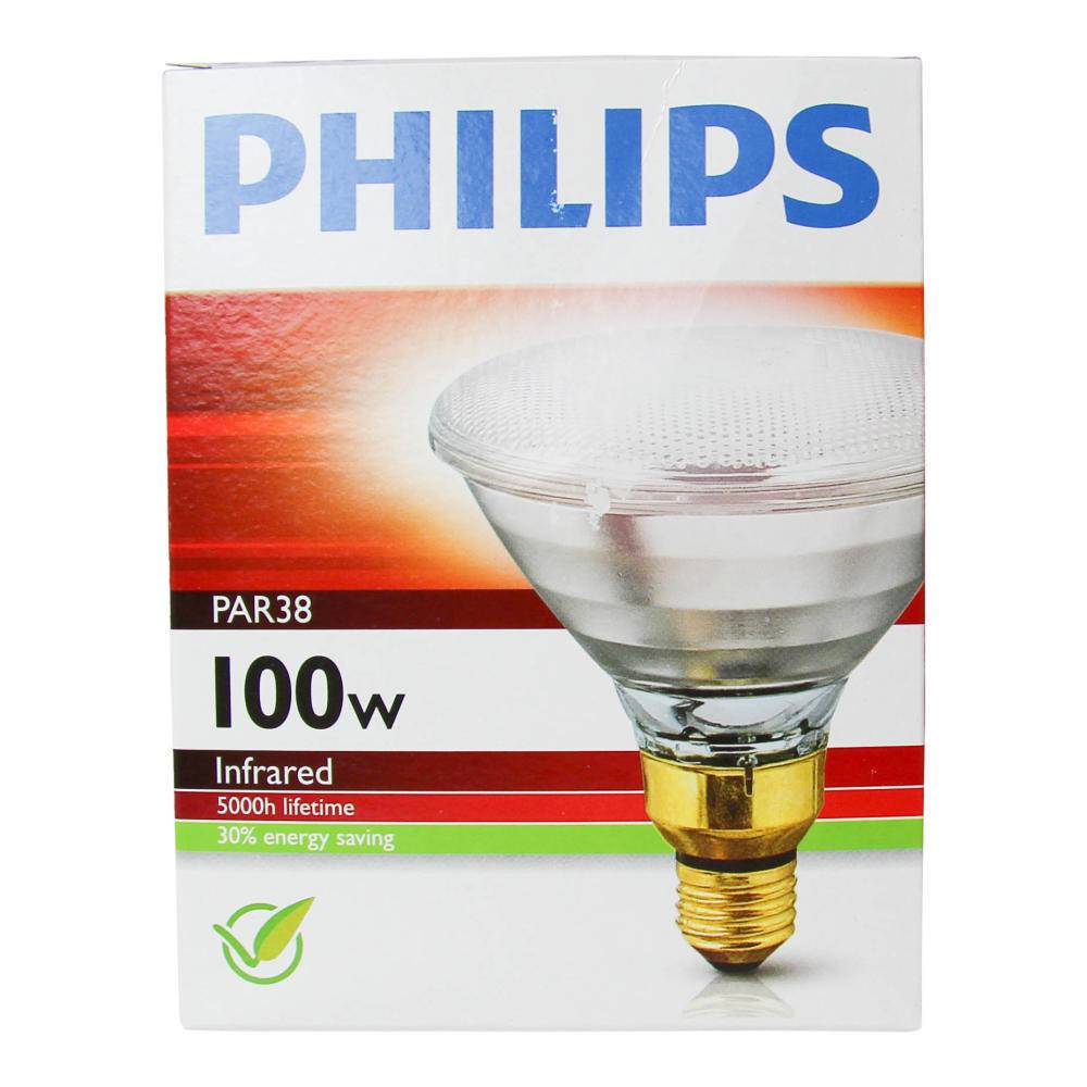 Philips Infrarotlampe PAR38 IR 100W E27 230V CL, 11578215