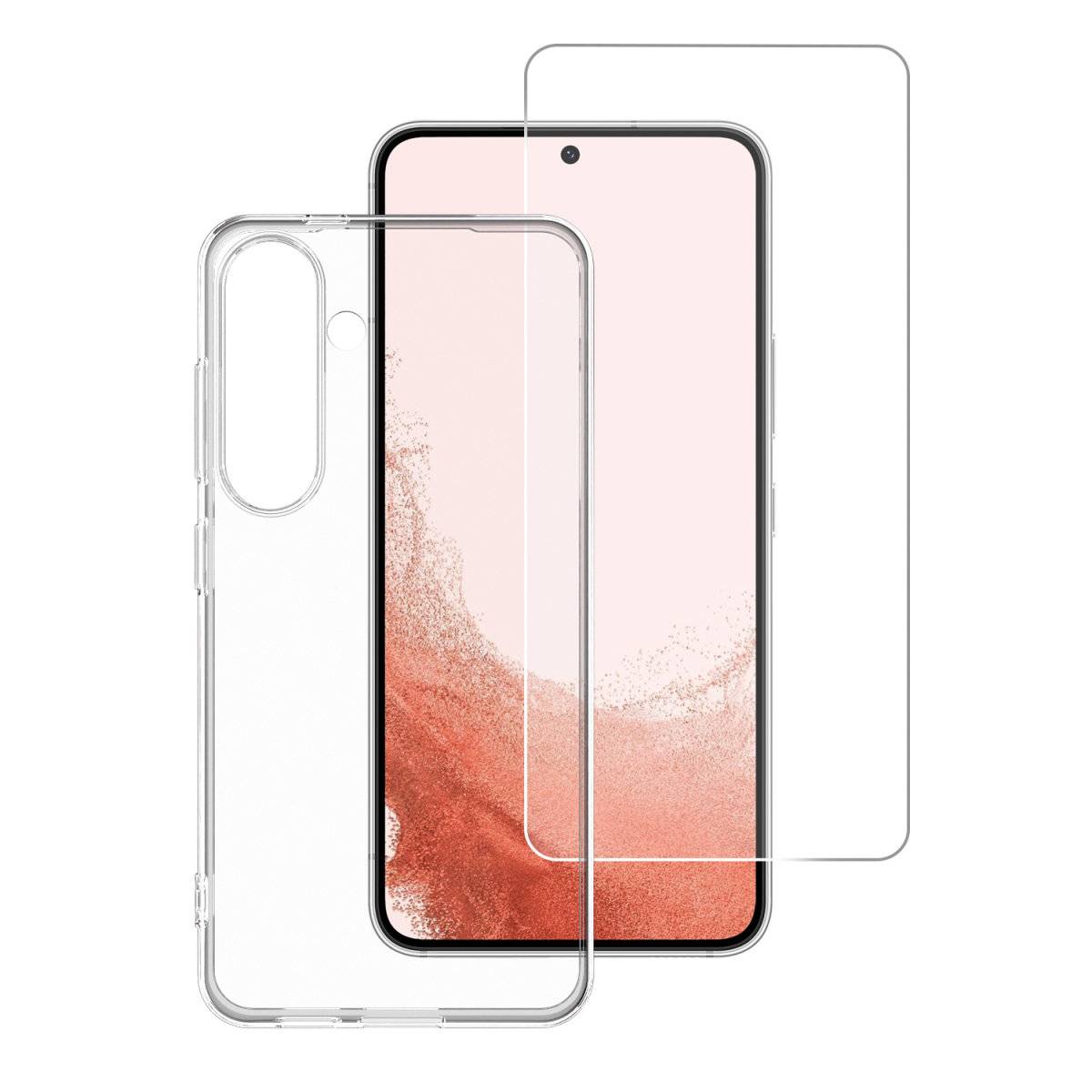 4smarts 360° Protection Set für Samsung Galaxy S24+ - (Schutz-)hülle