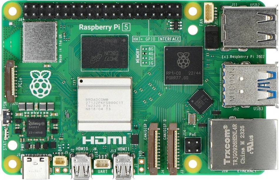 Raspberry Pi® 5 B 16GB 4 x 2.4GHz