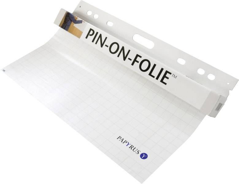 Papyrus Flipchartfolie Pin-On Elektrostatisch 60 x 80 cm Handbeschriftung Weiß 25 St./Rl. 25 St. 88026278