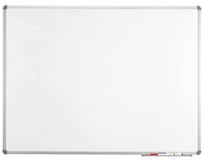 Maul Whiteboard MAULstandard (B x H) 200 cm x 100 cm Weiß kunststoffbeschichtet Inkl. Ablageschale, Quer- oder Hochformat