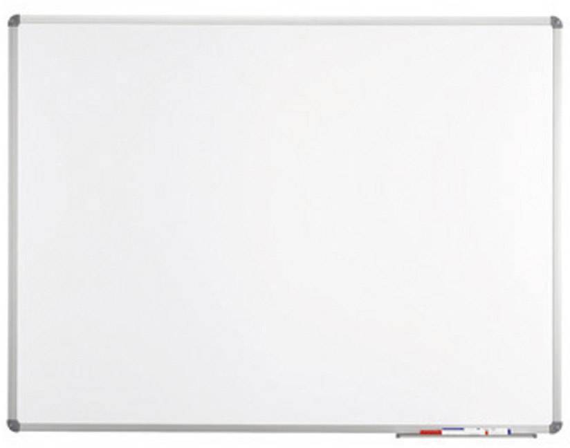 Maul Whiteboard MAULstandard (B x H) 240cm x 120cm Weiß kunststoffbeschichtet Inkl. Ablageschale, Quer- oder Hochformat