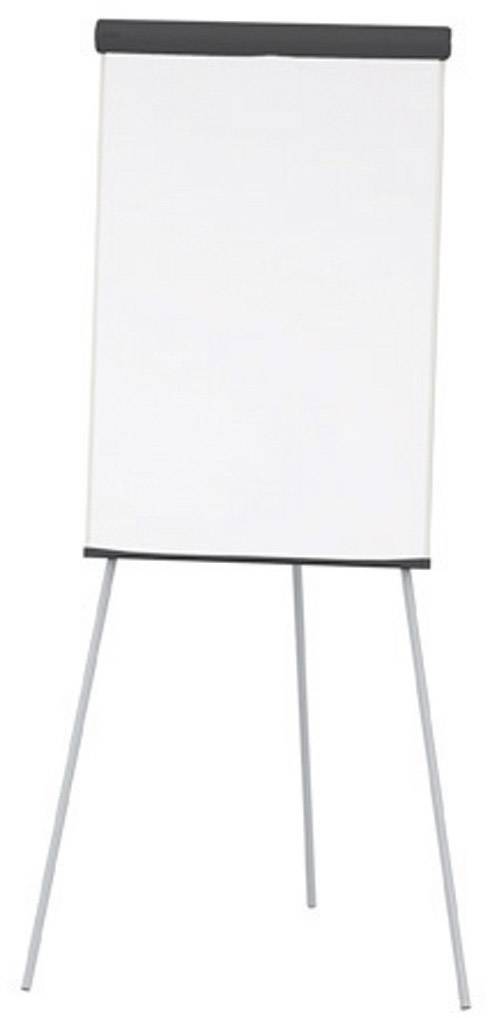 Maul Flipchart MAULstandard (B x H) 66 cm x 97 cm Grau Inkl. Ablageschale, Inkl. Blockhalter, abwischbar, höhenverstellbar, beschriftbar