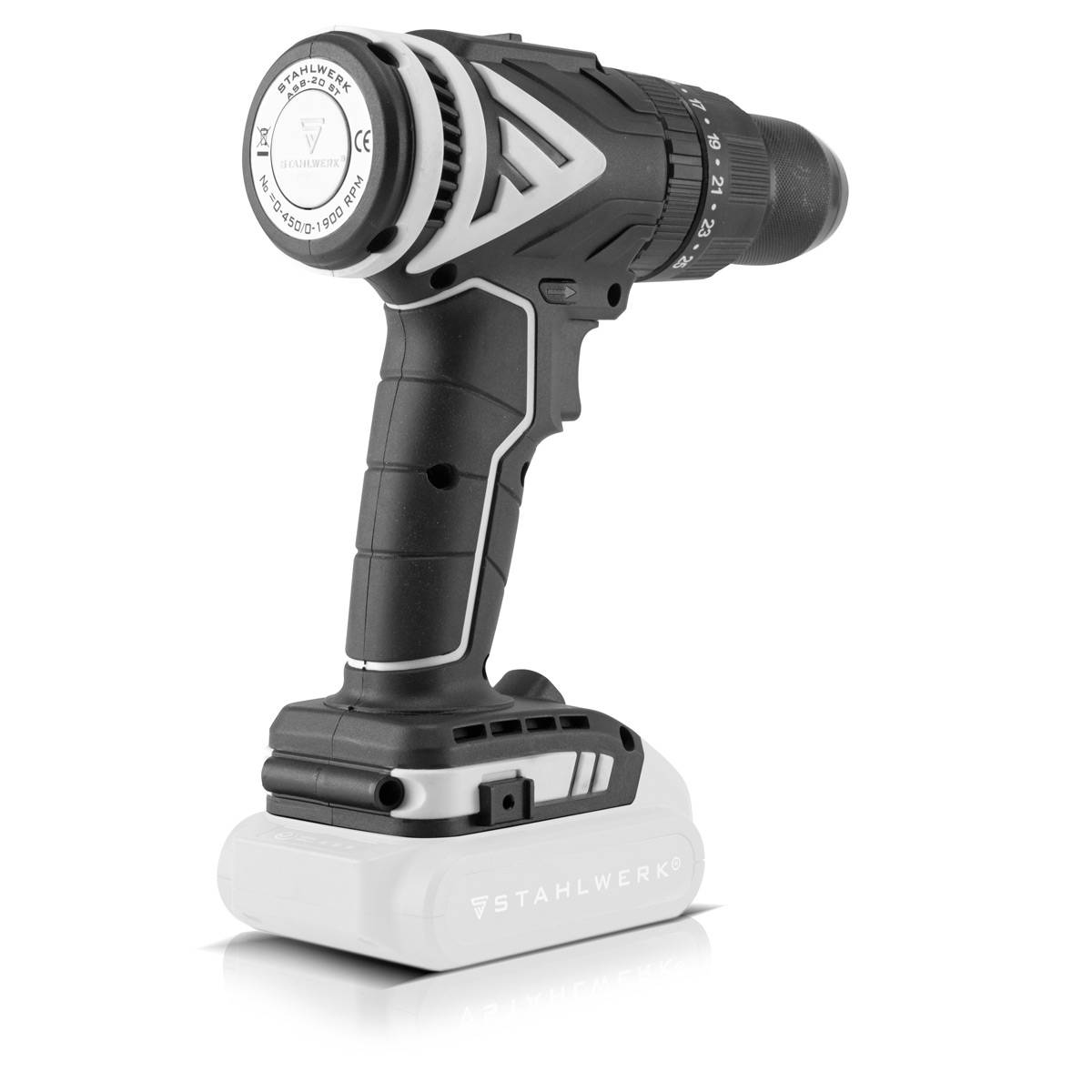 STAHLWERK Akku-Schlagbohrschrauber ASB-20 ST Brushless mit 1 x 4 Ah Akku