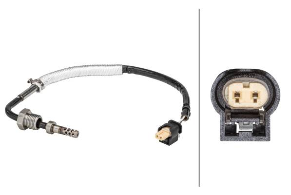 HELLA 6PT 358 181-061 Sensor, Abgastemperatur