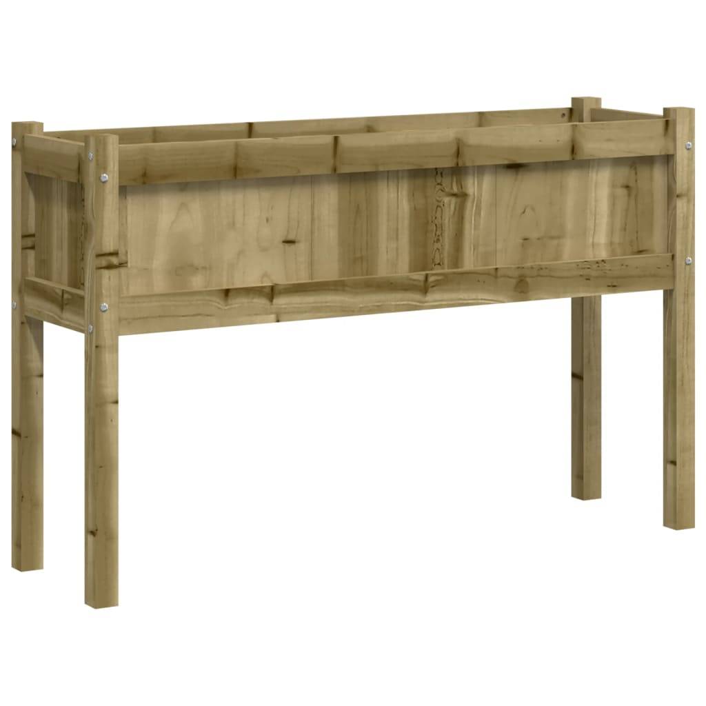 vidaXL Pflanzkübel mit Beinen 110x31x70 cm Kiefernholz Imprägniert