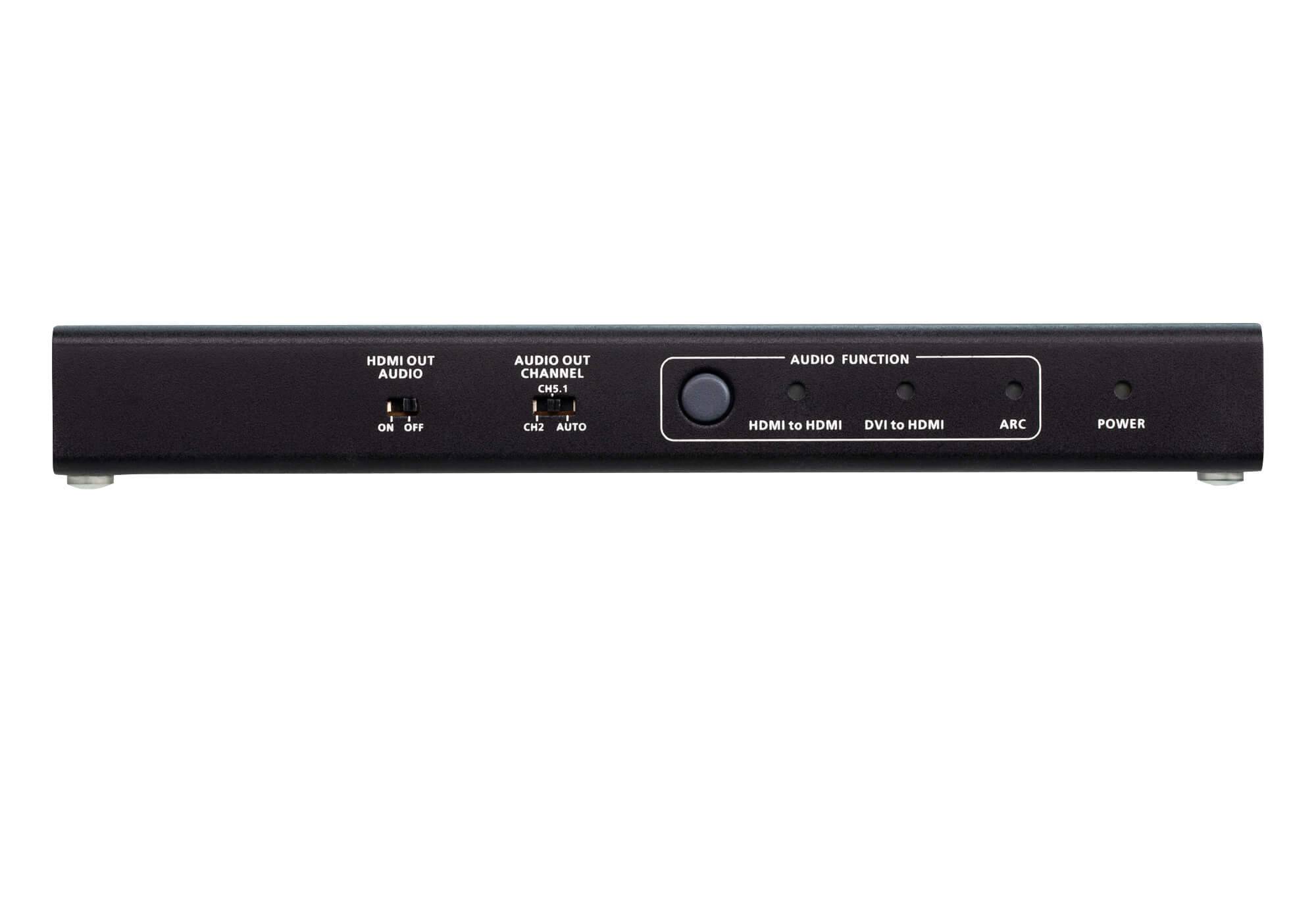 ATEN Anschlusskabel HDMI-A Buchse, DVI-I 18+5pol. Buchse 0 m Schwarz VC881 4K UHD HDMI-Kabel