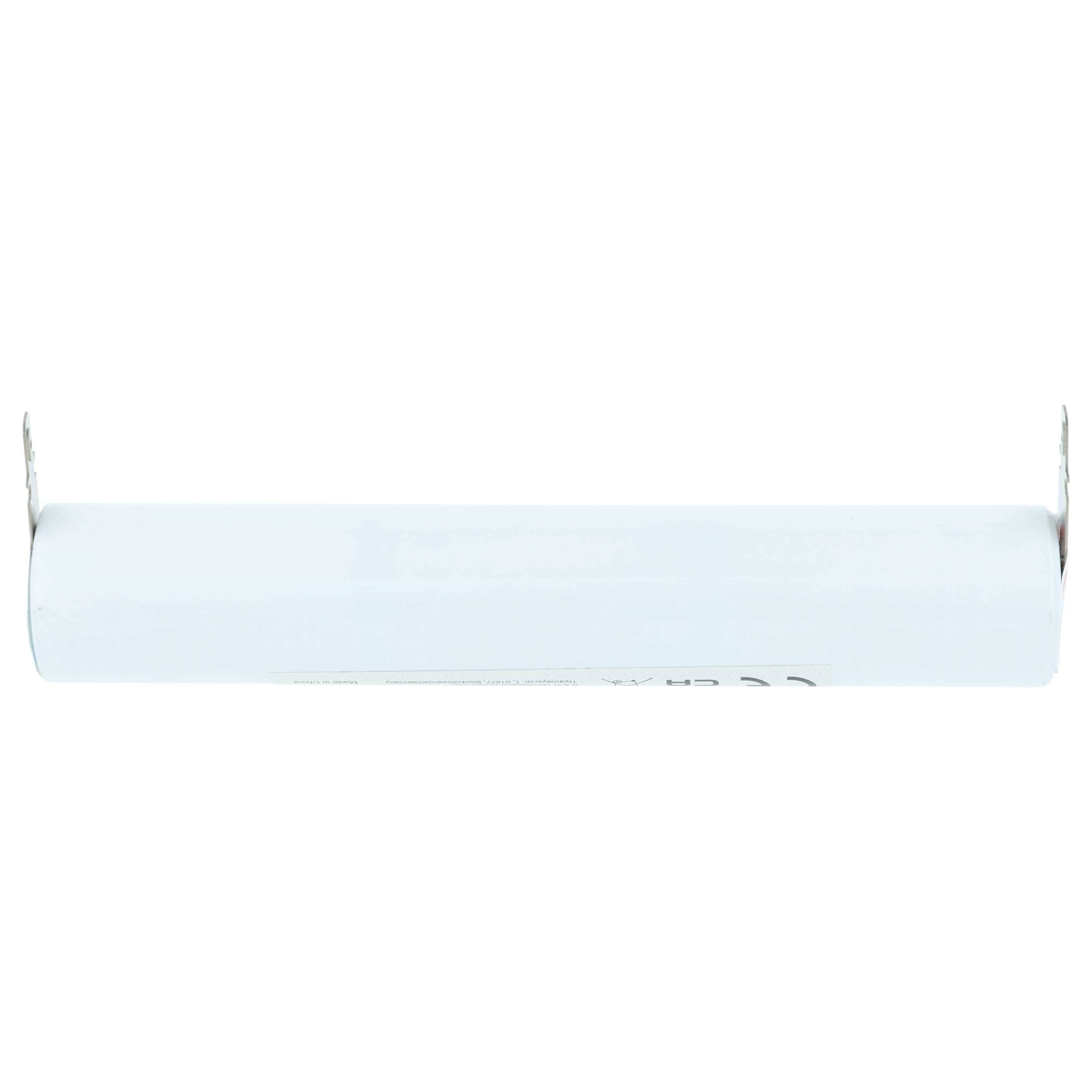 vhbw 5x Akku kompatibel mit Schneider 758005, 263487, 391859, 134896, 186002 Fluchtweg, Notfallbeleuchtung (2000 mAh, 3