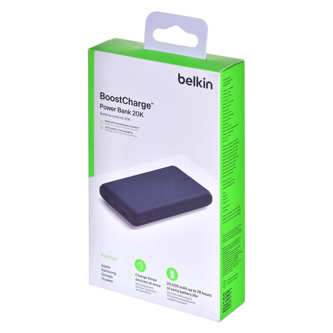 Belkin Powerbank 20000 mAh Li-Ion Blau