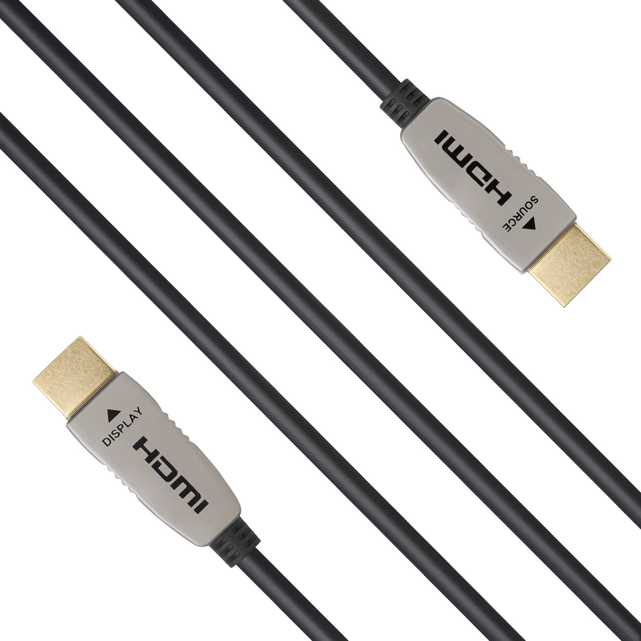 celexon UHD Optical Fibre HDMI 8K 48Gbps Active Kabel 6m, schwarz