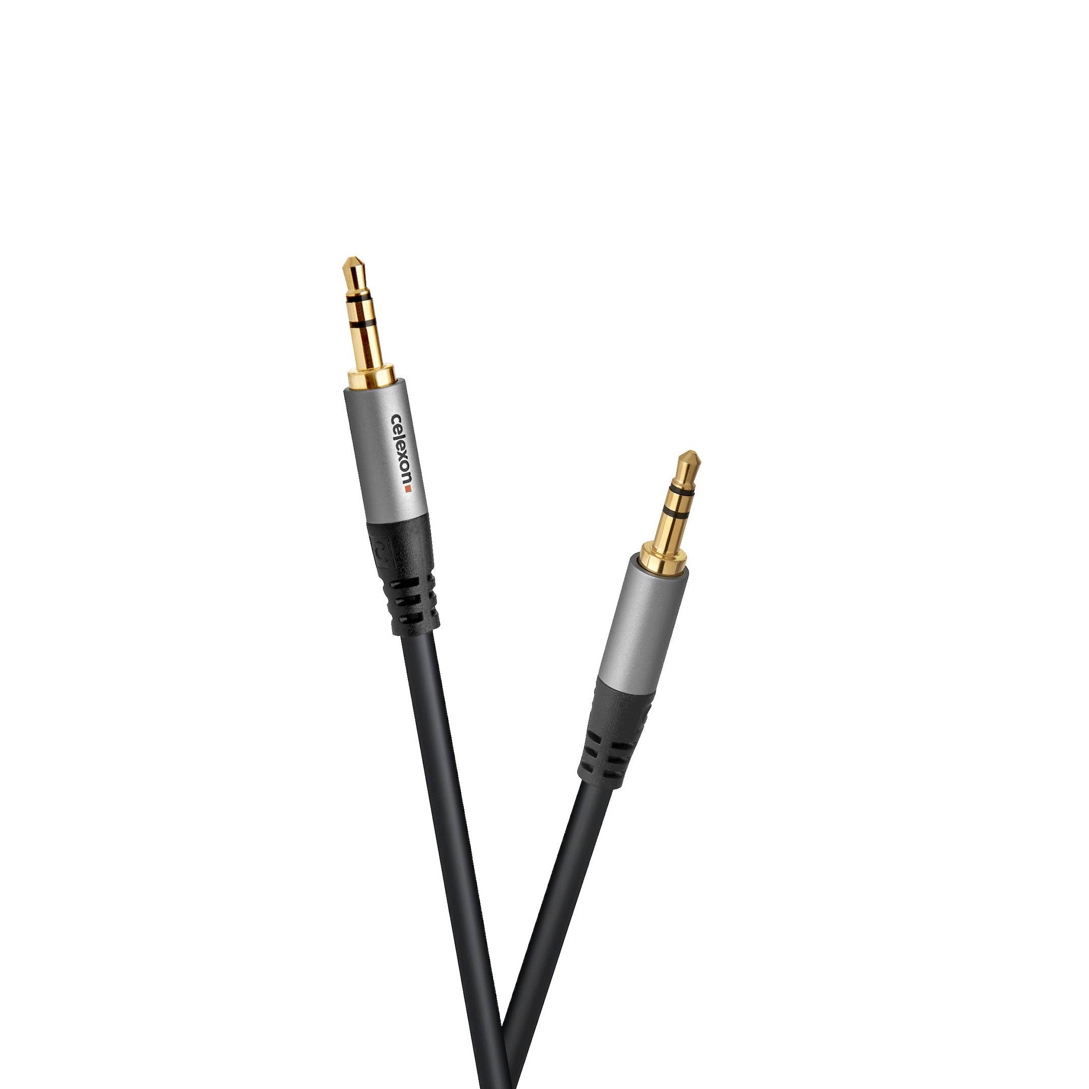 celexon 3,5mm Stereo Klinke Audiokabel 1,0m - Professional Line