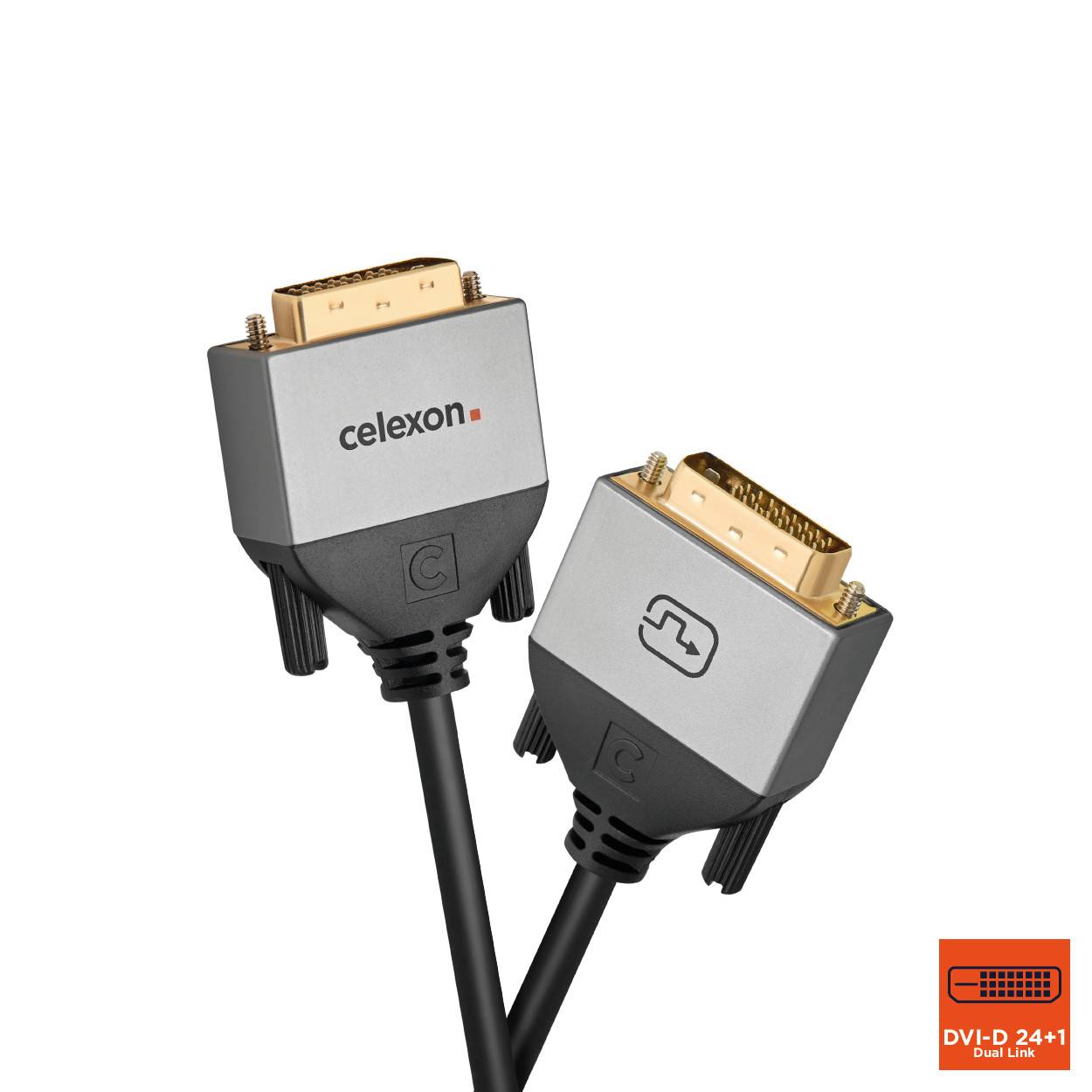 celexon DVI Dual Link Kabel 2,0m - Professional Line