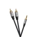 celexon 2x Cinch auf 3,5mm Stereo Klinke Audiokabel 10,0m - Professional Line celexon 2x Cinch auf 3,5mm Stereo Klinke Audiokabel 10,0m - Professional Line