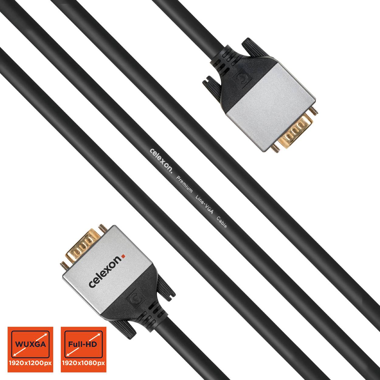 celexon VGA Kabel 1,0m - Professional Line