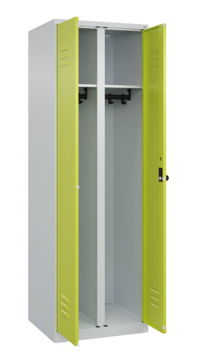 SW-Spind Classic PLUS 1850x600x500 2Abteile lgr/cgn