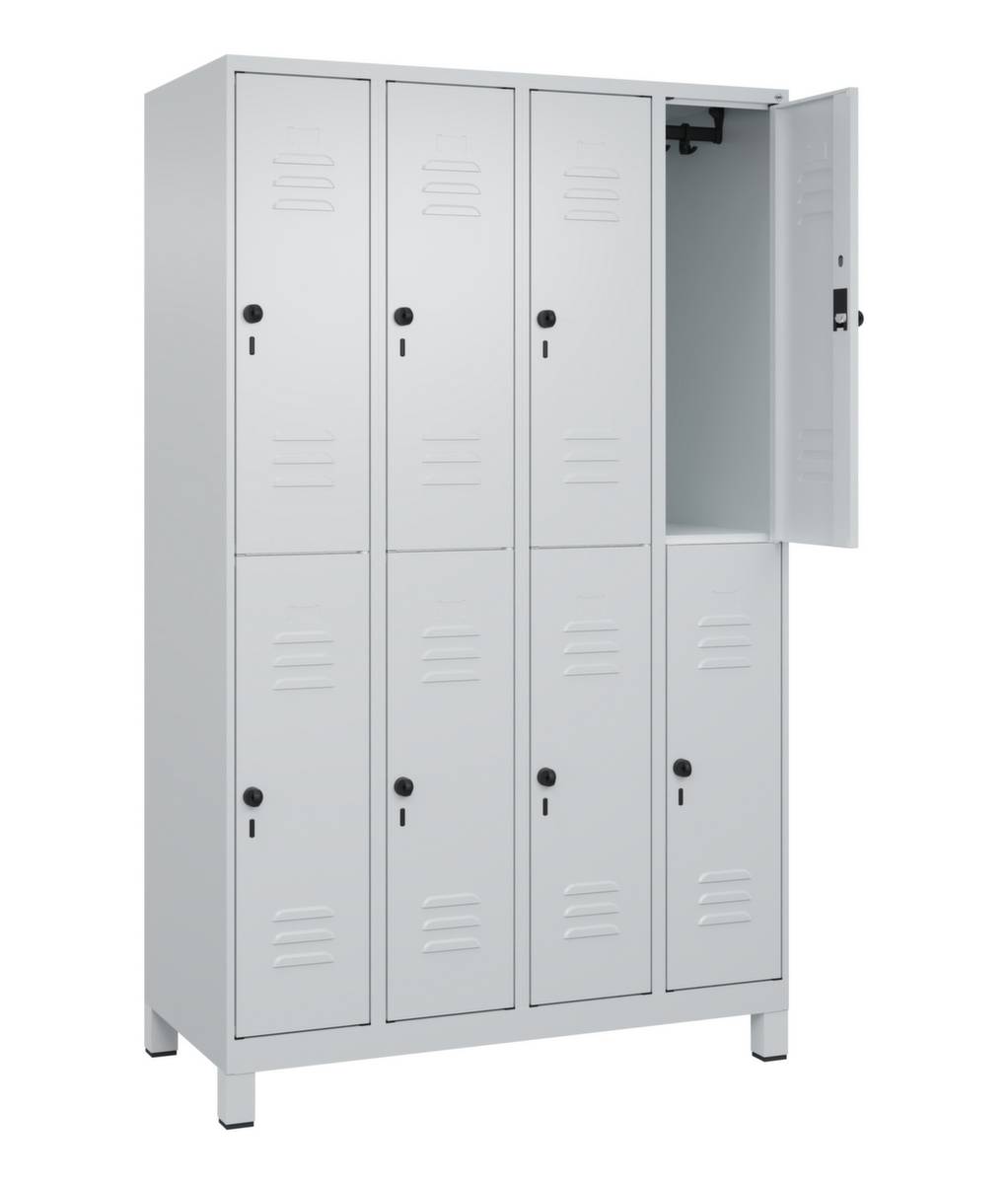 Spind Classic PLUS doppelt 4Abt 1950x1200x500 lgr/lgr