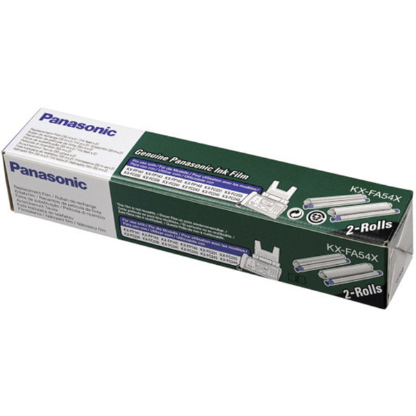 Panasonic Thermotransfer-Rolle Fax  Original 105 Seiten Schwarz 2 St. KX-FA54X KX-FA54X