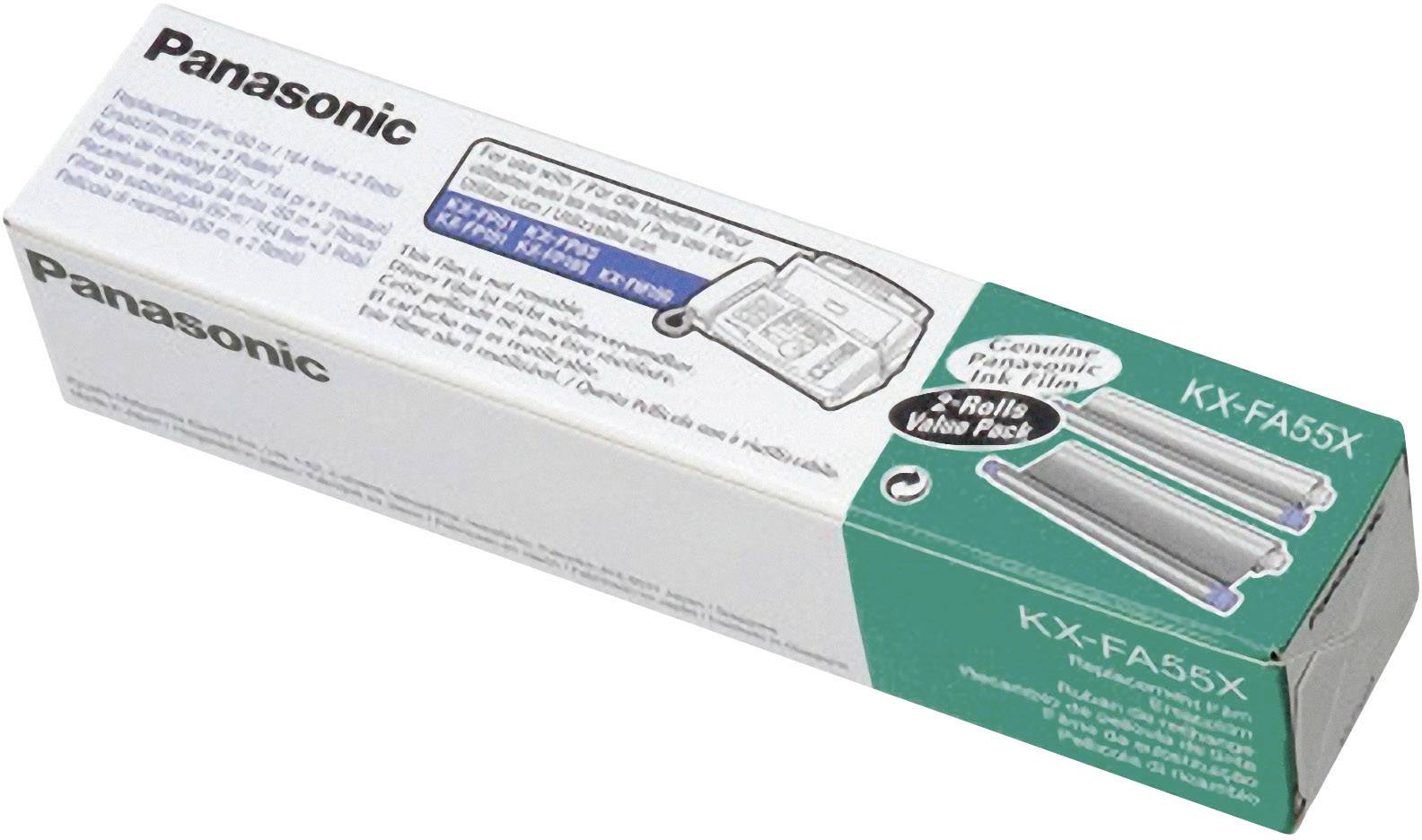 Panasonic Thermotransferband Doppelpack KX-FA55X