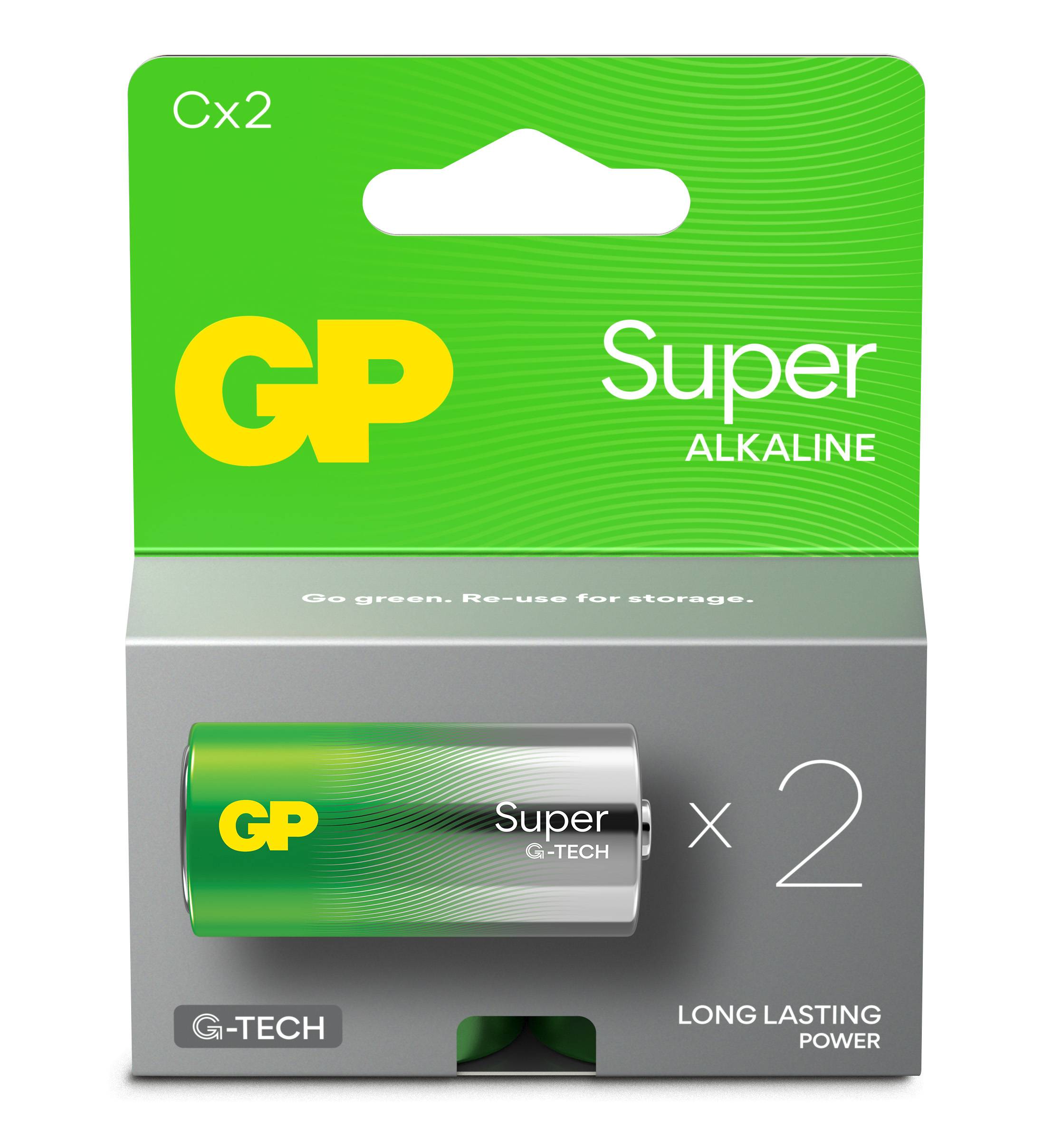 GP Battery GPPCA14AS097 Baby C -Batterie Alkali-Mangan 1.5 V 2 St.