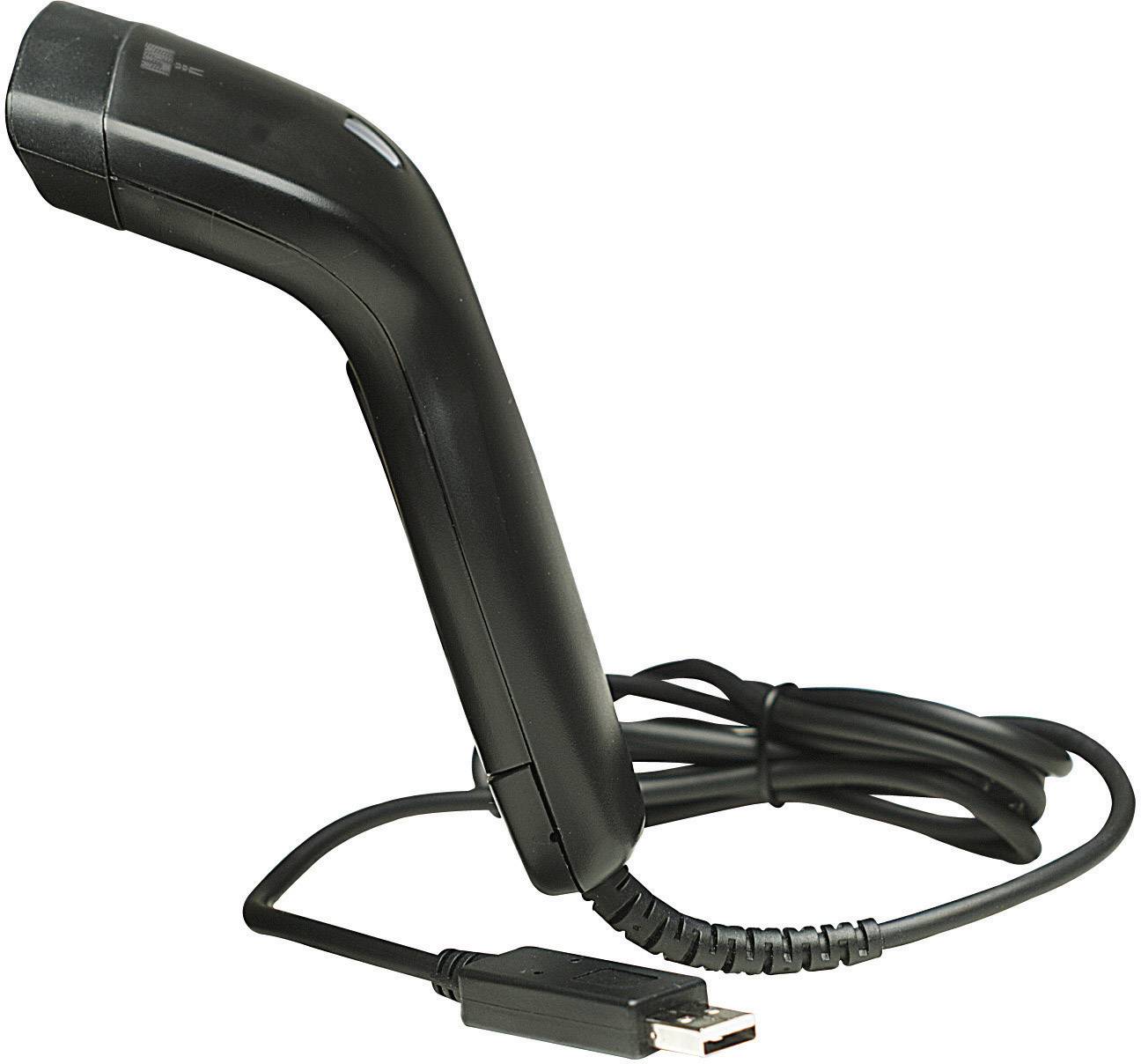 Manhattan 460866 USB-Kit Barcode-Scanner Kabelgebunden 1D CCD Schwarz Hand-Scanner USB