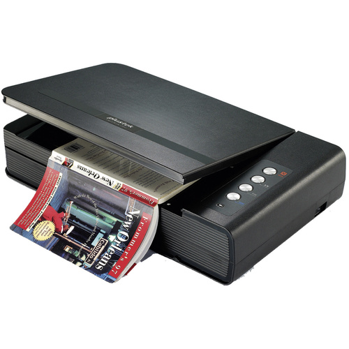 Plustek OpticBook 4800 Scanner à livres A4 1200 x 1200 dpi USB livres, documents, photos, cartes de visite
