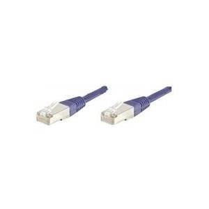 Equip Patchkabel Cat6 S/FTP 2xRJ45 15.00m violet LSZH Polybeutel