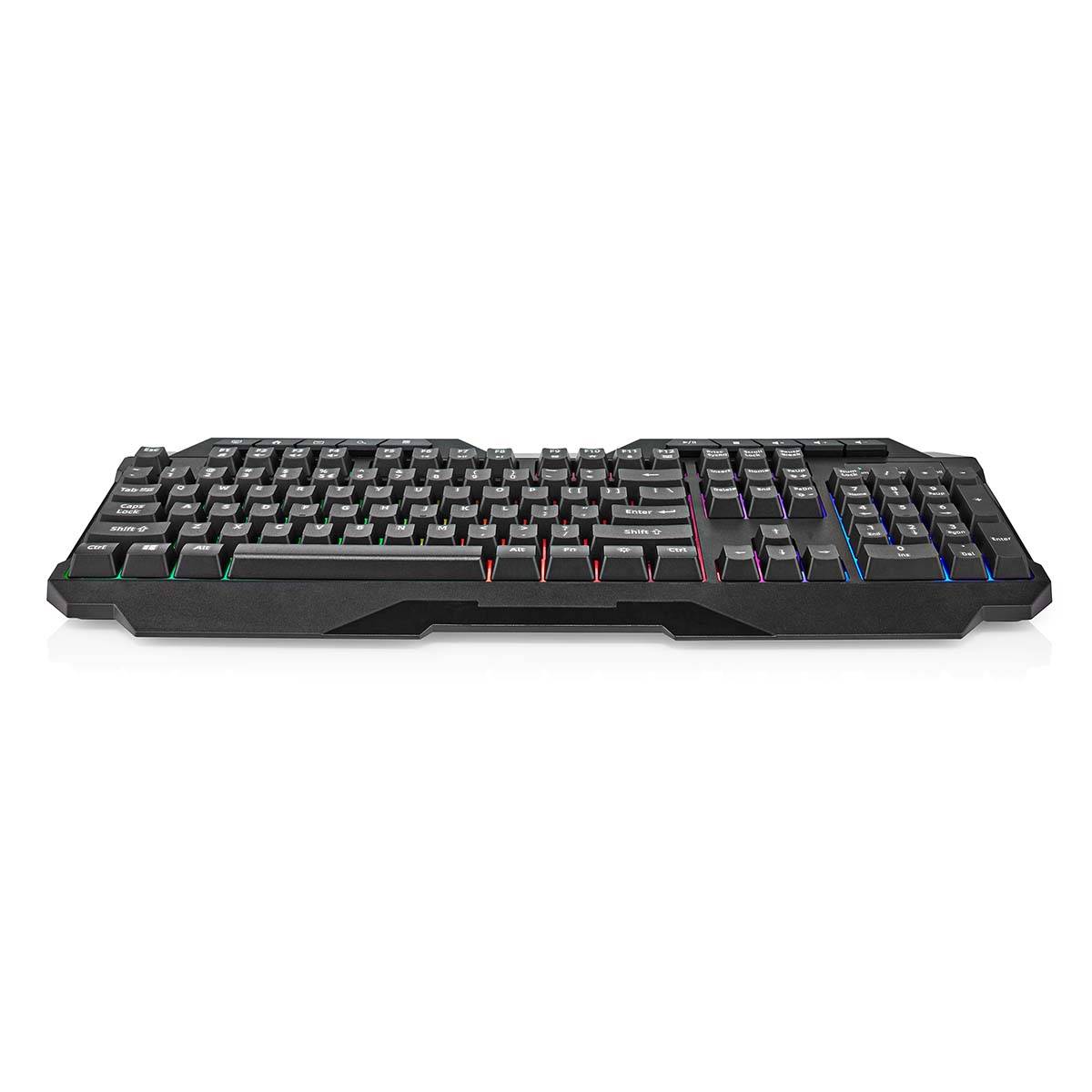 Nedis Wired Gaming Keyboard | GKBD110BKUS | Schwarz