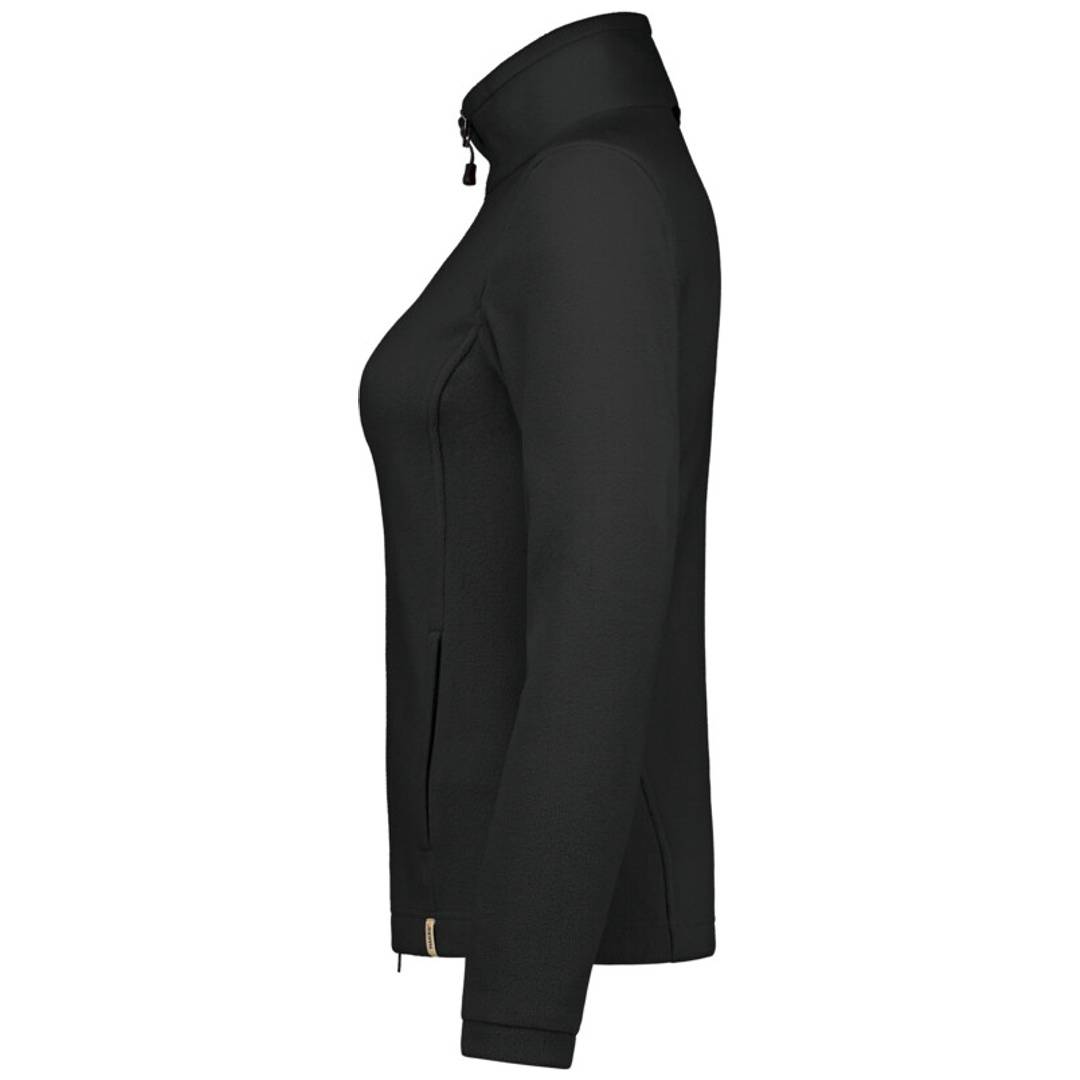 HAKRO Hakro Damen Fleecejacke ECO #246 Gr. 3XL schwarz