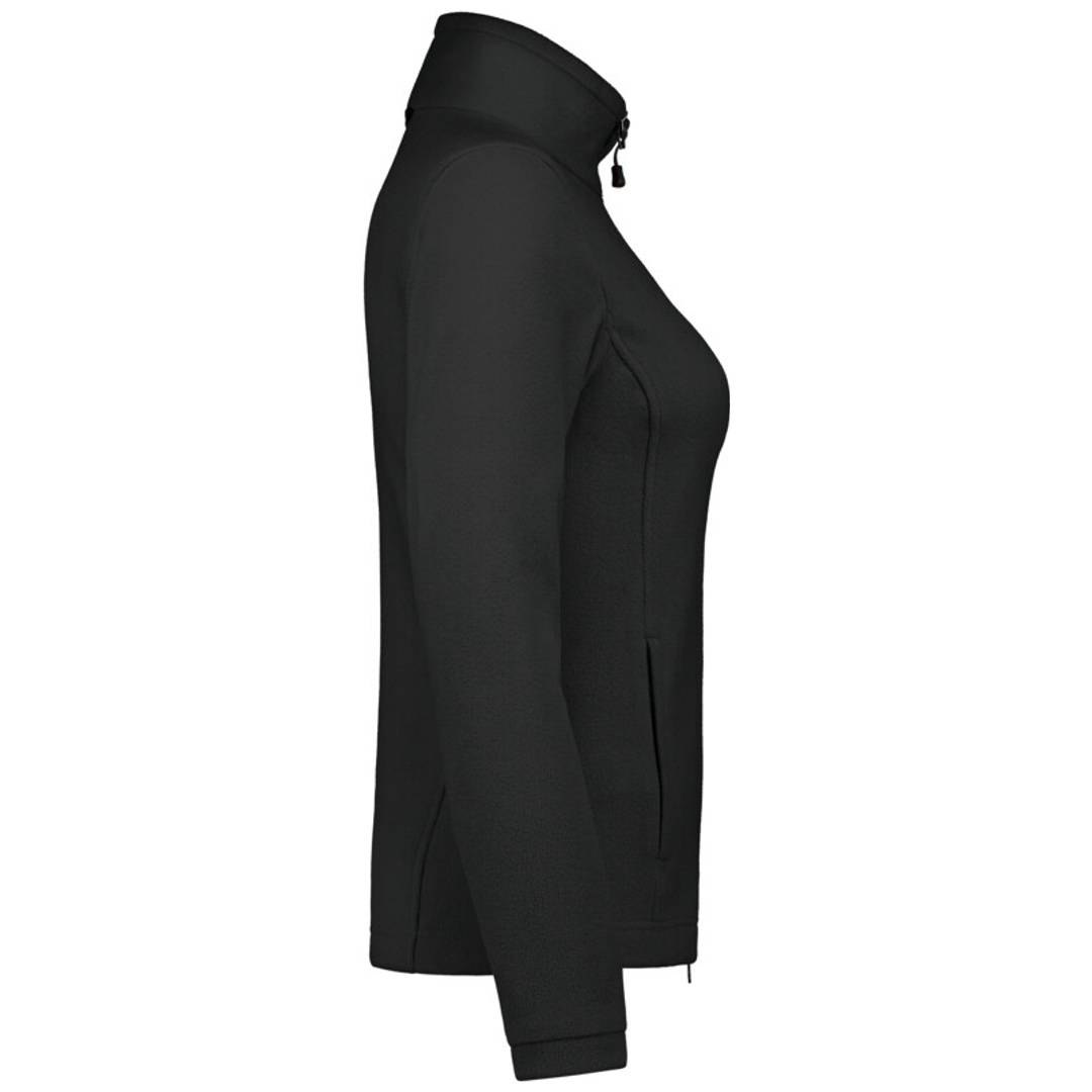 HAKRO Hakro Damen Fleecejacke ECO #246 Gr. 3XL schwarz