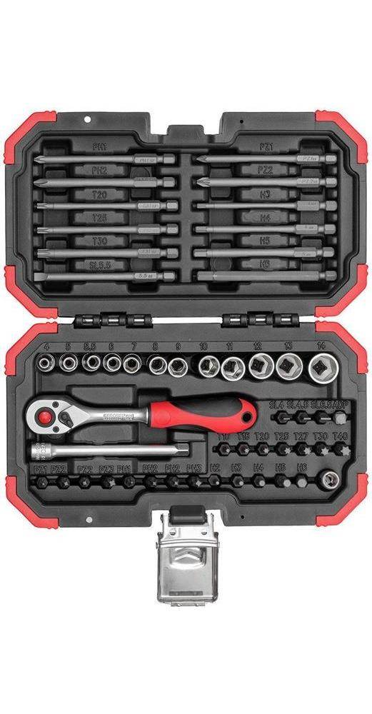 Gedore red R33003051 Bit-Satz 1/4" 51-teilig