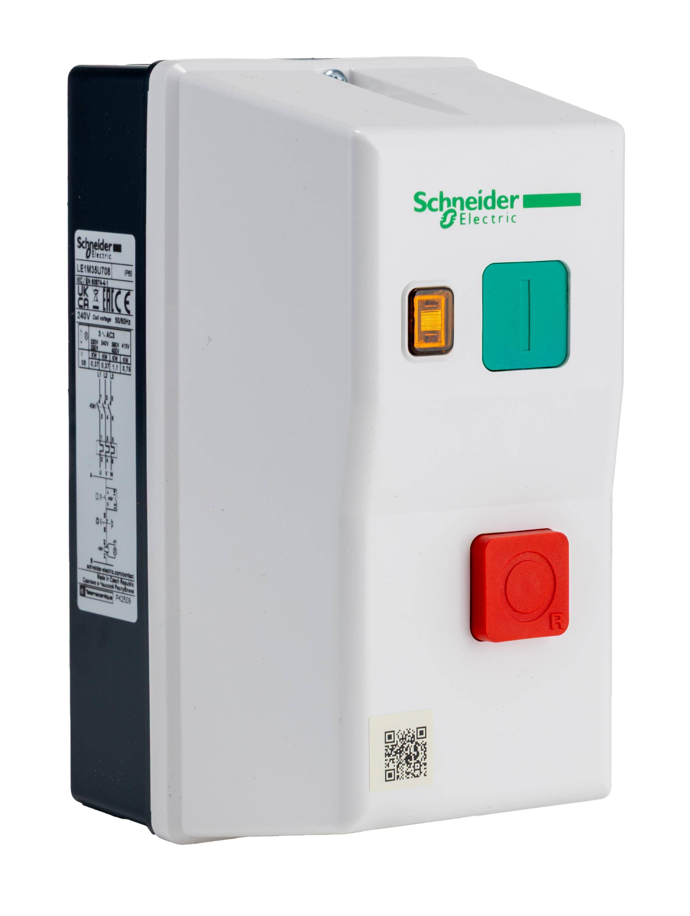Schneider Electric TeSys LE1 Direktstarter 3-phasig 1,1 kW, 240 V ac, Automatik