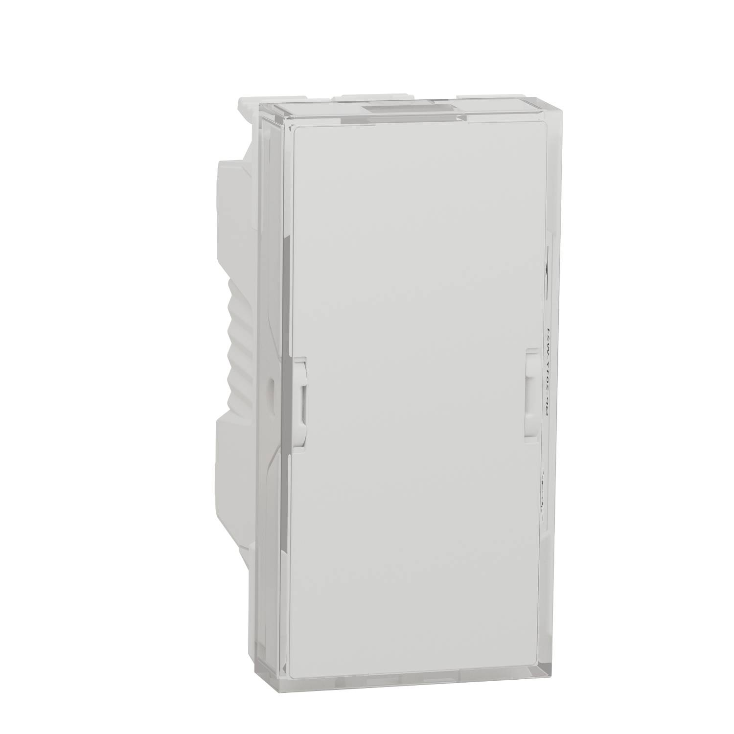 Schneider Electric Anzeigelampe Unica Weiß LED Bündige Montage, Bündige Montage Rechteckig IP2X Schraube