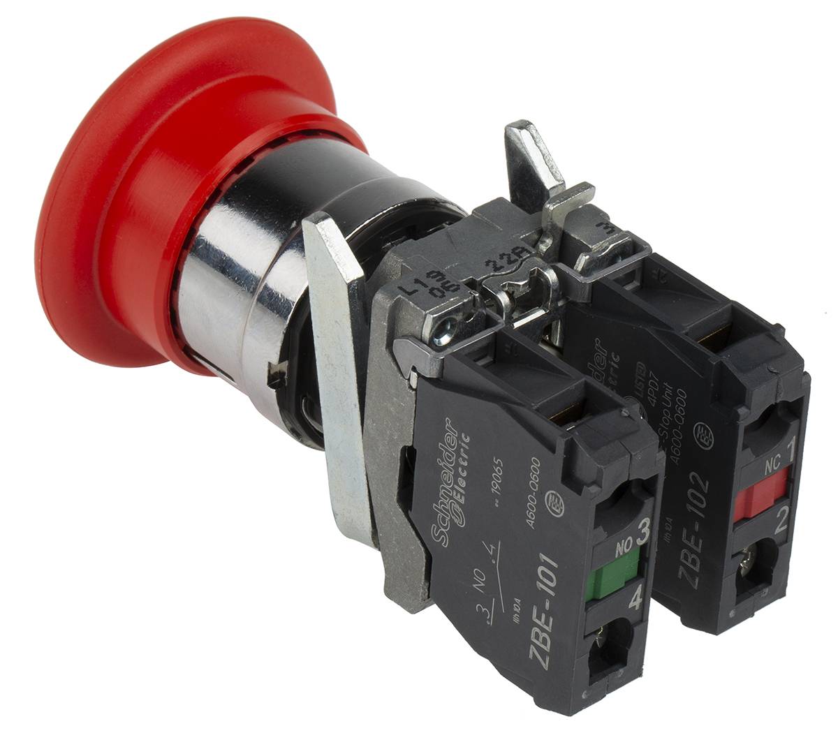 Schneider Electric XB4BS9445 Not-Aus-Schalter 1 St.