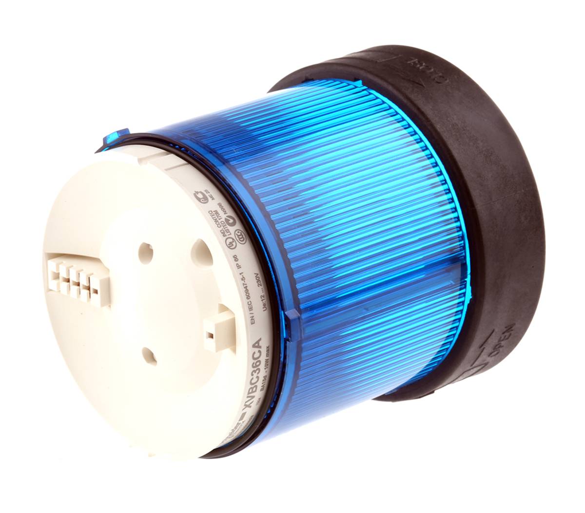 Schneider Electric XVBC36 Signalsäule Blau, Schwarz 1 St.