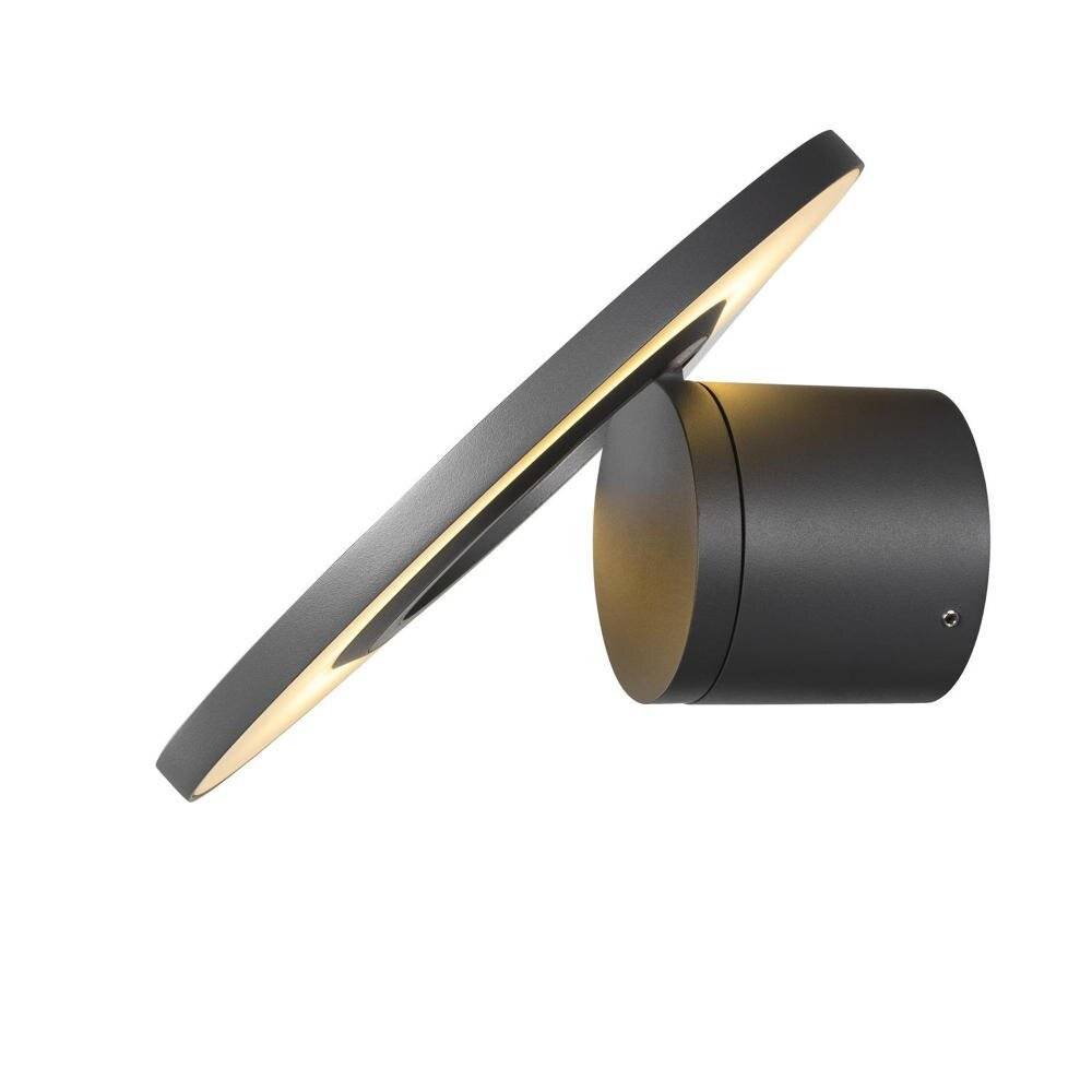 LED Wandleuchte I-Ring in Anthrazit 9,2W 670lm IP65