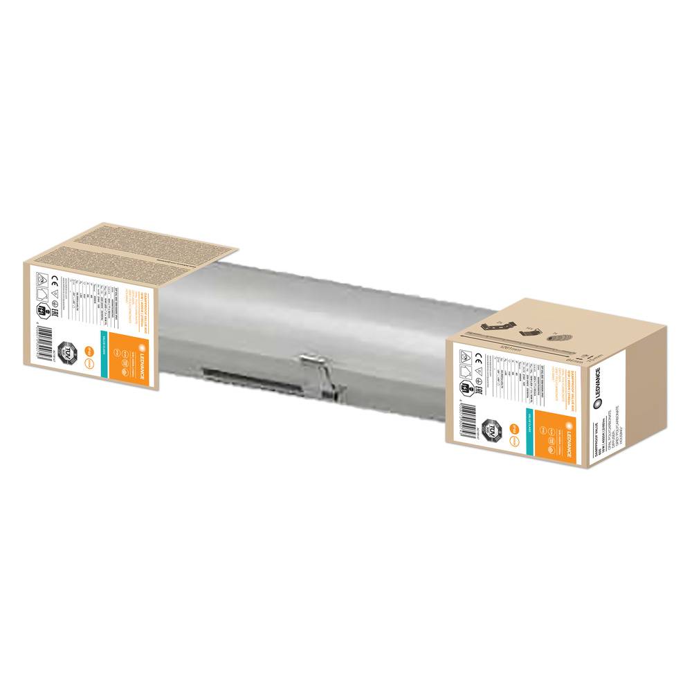 LEDVANCE 4058075300743 LED-Feuchtraumleuchte LED 18 W Neutralweiß Grau
