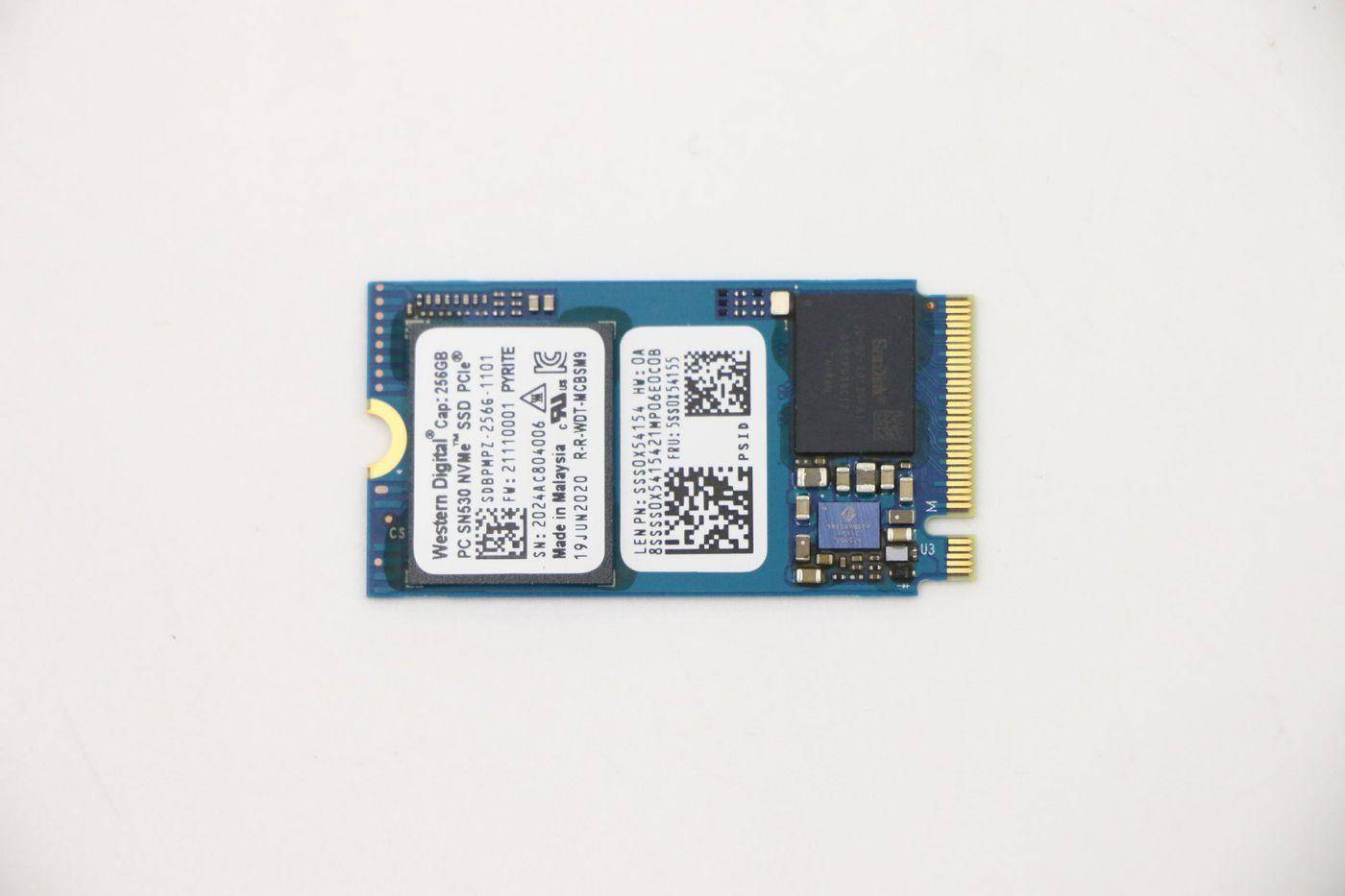 Lenovo WD SN530 PCIe 2242 SSD Solid State Disk