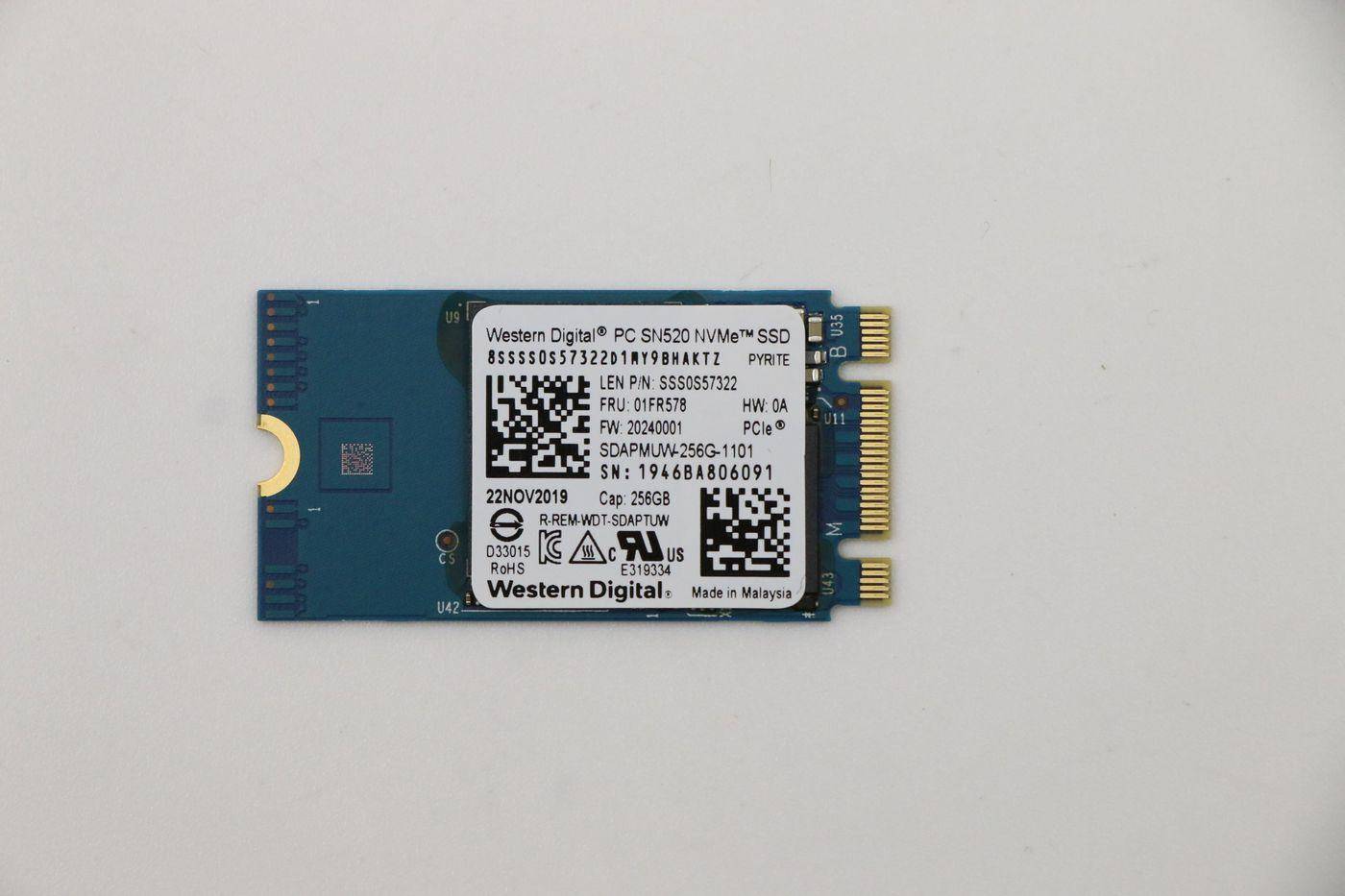 Lenovo M.2 PCIe NVMe solid-state drive HDD SSD