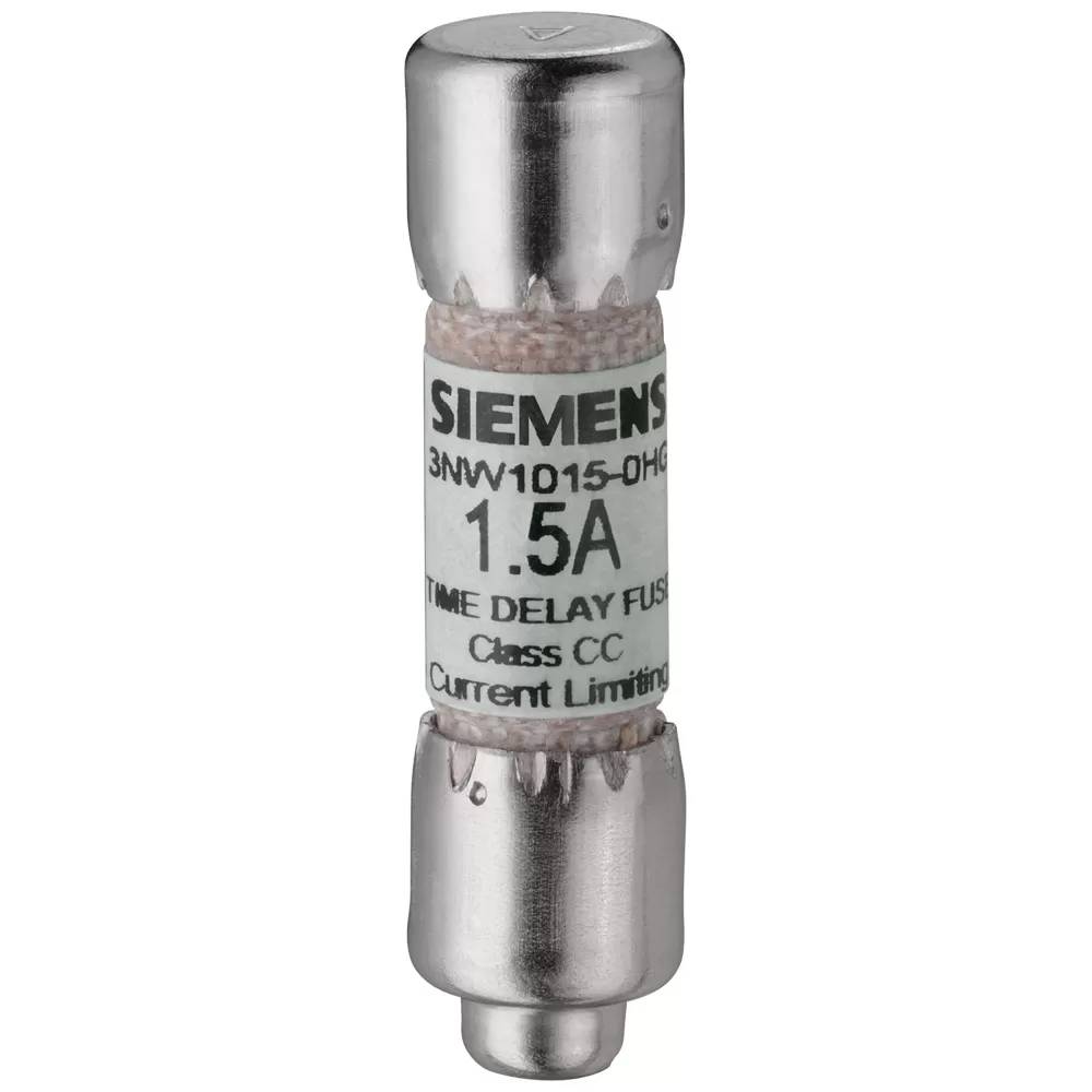 Siemens SENTRON, Zylindersicherungseinsatz, Class CC, 4 A, träge, Un AC: 600 V 3NW10400HG