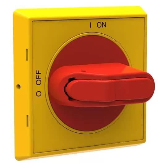 Selektorgriff OHYS2AJR I-0/ON-OFF rot-gelb IP65
